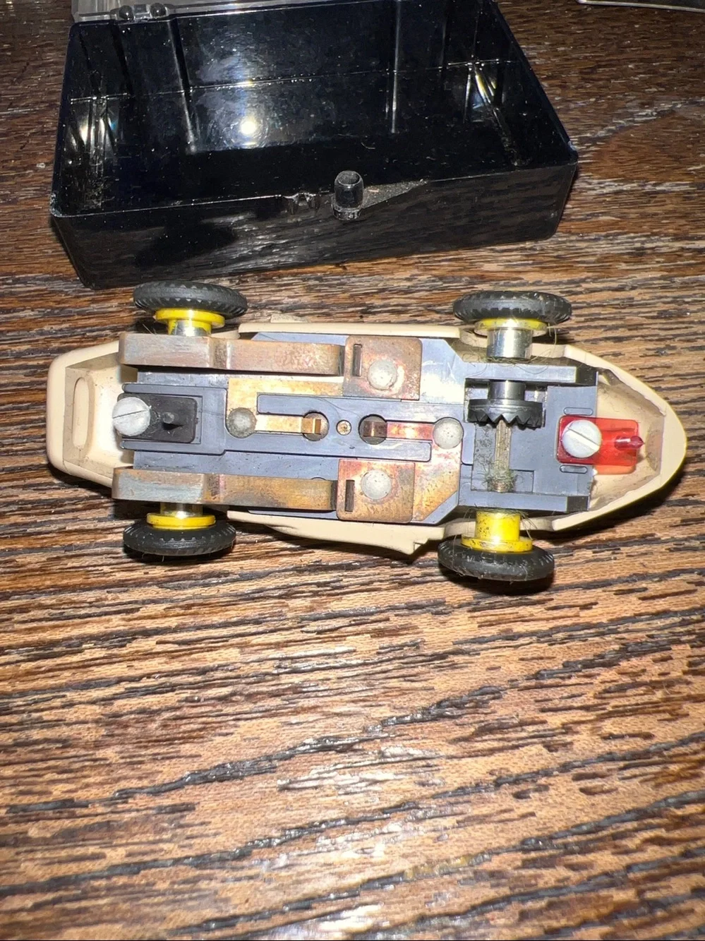 Vintage Aurora AFX Indianapolis Racer Light Brown Thunder-jet 1359 Aurora AFX ho